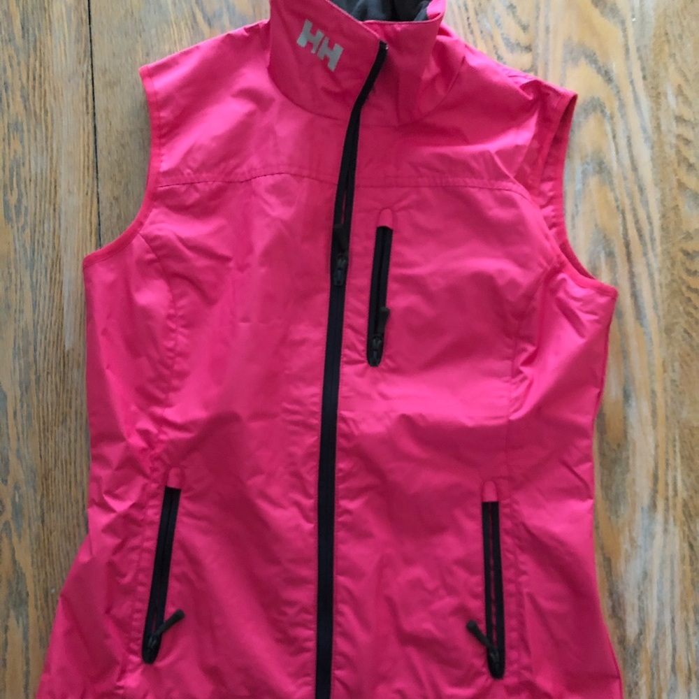 Helly Hansen Pink Wind Breaker Vest L